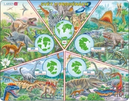 Puzzle Svět v proměnách 100 dílků od Larsen