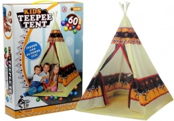Dětské indiánské tipi s míčky 155 cm