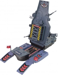 letadlová loď – vojenská námořní základna se světly a zvuky