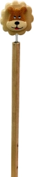 Dřevěná Tužka s Hlavou Lva