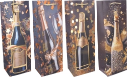 Dárková taška na láhev M 35 × 12 × 9 cm – celoroční