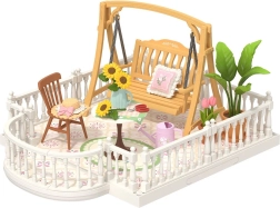 Robotsime 3D rozšíření pro mini domečky – terasa s houpačkou