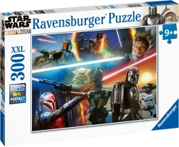 Ravensburger puzzle Star Wars: The Mandalorian – Crossfire 300 dílků
