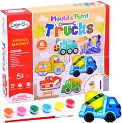 Vyrob si sám – magnetky stavební stroje