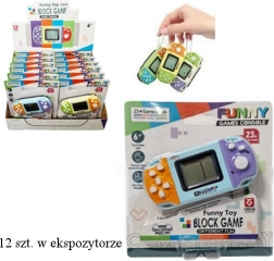 Elektronická klíčenka – mini herní konzole s 23 hrami