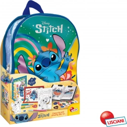 Stitch dětský kreslící batoh 31 cm