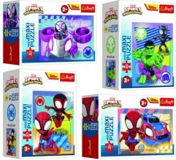 Minipuzzle miniMAXI 20 dílků MARVEL Spidey a jeho úžasní přátelé
