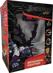 Screechers Wild! transformující sada Devouring Panther s mincí