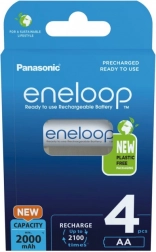 Eneloop nabíjecí baterie AA 2000 mAh, 4ks