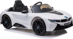 Dětské elektrické autíčko BMW i8 Coupe bílé