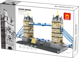 Stavebnice věžový most TOWER BRIDGE – série Budovy, 969 dílků