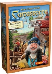 Carcassonne: Opatství a starosta – 5. rozšíření