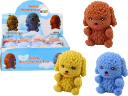 Antistresový gumový mačkací pejsek – roztažitelný gniotek