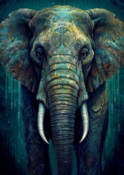 Puzzle Orientální Velkolepost 1000 dílků