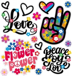 Nažehlovací nálepka Síla Květin malý arch