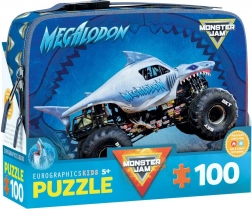 Puzzle EUROGRAPHICS v termoobalu Megalodon Monster Jam 100 dílků