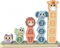 Stohovací hračky Safari Zvířátka