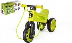 Odrážedlo Funny Wheels Rider SuperSport 2v1 s popruhem – Zelené
