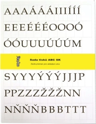 Sada tisků písmen – slovenská verze