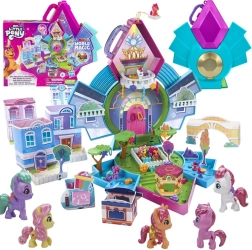 My Little Pony křišťálový maják Mini World Magic se 5 figurkami