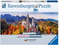 Ravensburger panoramatické puzzle zámek Neuschwanstein 1000 dílků