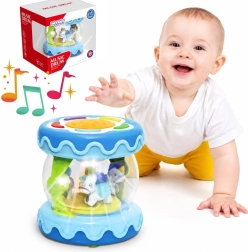 WOOPIE BABY hudební bubínek s projektorem 3 v 1