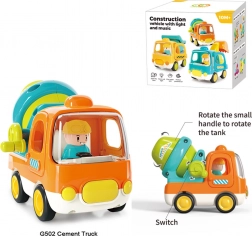 Interaktivní míchačka betonu pro nejmenší