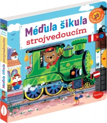 Méďula šikula: strojvedoucí – obrázky s pohyblivými prvky