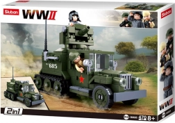 Sluban Sovětský polopásový vůz 2v1