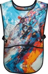 dětská zástěra skatepark