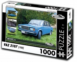 Puzzle RETRO-AUTA VAZ 2107 (1988) – 1000 dílků