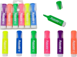 Sada pastelových zvýrazňovačů 6 ks