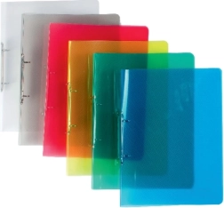 Kroužkový pořadač A5 z polypropylenu Lines, 2 kroužky