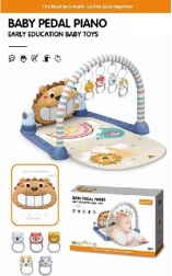 Interaktivní hrací podložka s pianem – zvířecí motiv