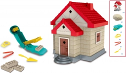 Kinetický písek – stavebnice s cihličkami Dům 750 g