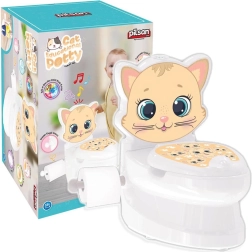 Interaktivní nočník kočička s víkem PILSAN