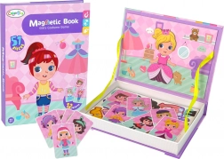 Magnetická kniha převleků pro dívky