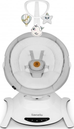 Lionelo kojenecké houpátko Bella šedý beton