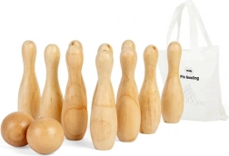 Bigjigs Toys Dřevěné kuželky pro děti