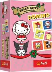 Papírové domino HELLO KITTY – 28 kartiček