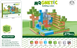 Magnetické kostky 3D – sada 275 dílků