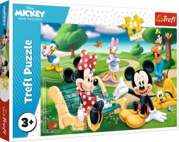 Puzzle 24 Maxi – MICKEY MOUSE a přátelé – TREFL