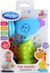 Playgro veselé kladívko se zvuky a světly