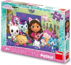 Puzzle GABBY'S DOLLHOUSE Muzikální pokoj 100 XL dílků