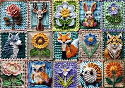 Puzzle Háčkování – moje vášeň 1000 dílků