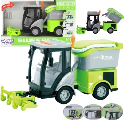 Woopie městská zametací auta 1:16 se světly a zvuky