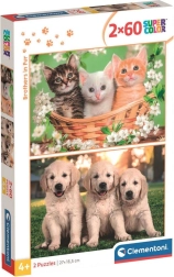 Puzzle Chlupatí sourozenci