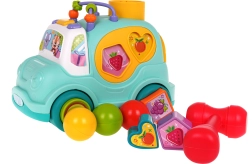 Interaktivní třídicí autobus s hudbou a světly