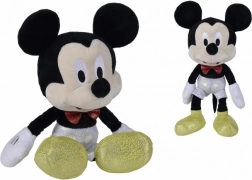 Plyšová hračka MICKEY MOUSE Disney 100, platinová edice, 25 cm