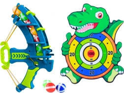 Set na lukostřelbu s dinosaury pro děti
